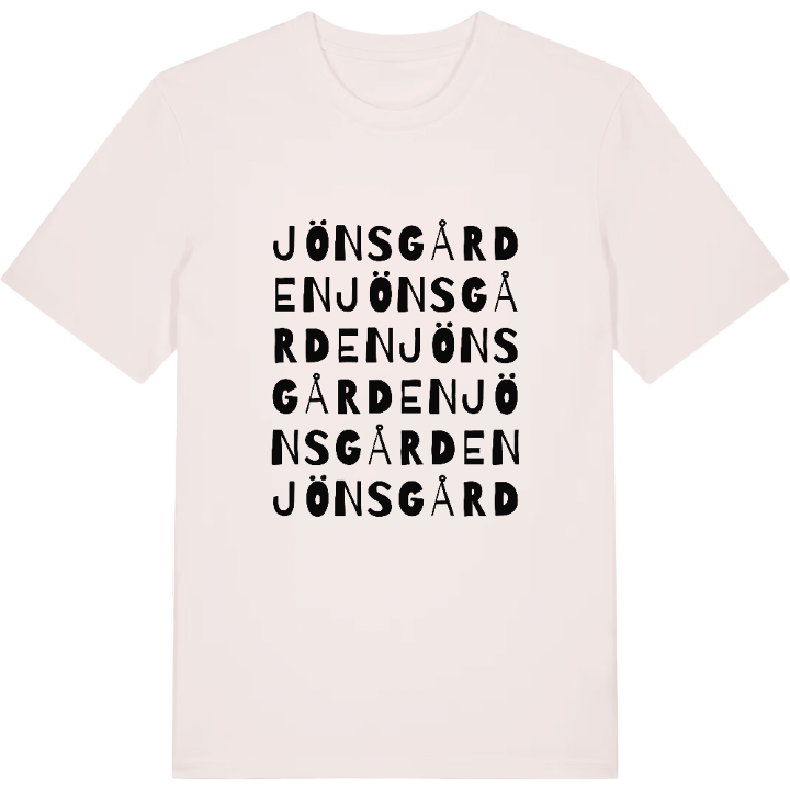 Jönsgården ordlek t-shirt – t-shirt från PinShirt