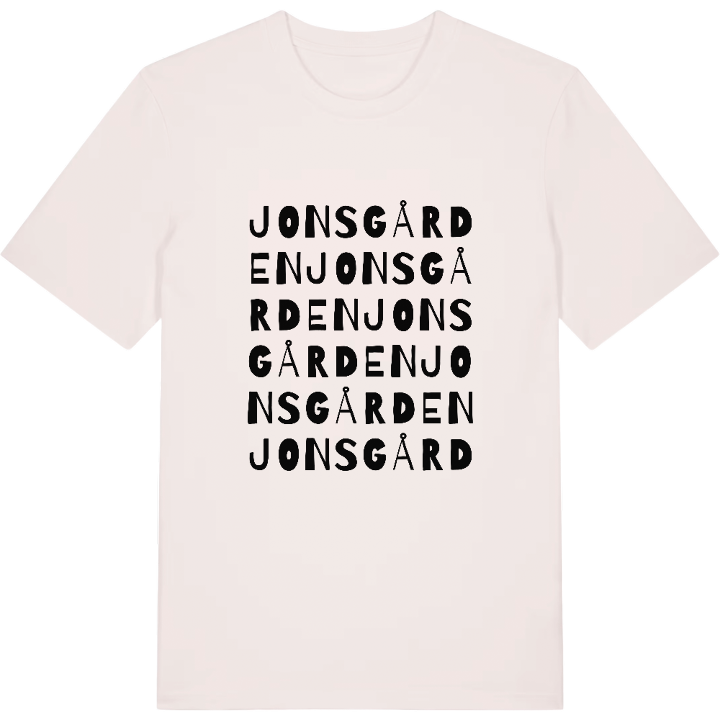 Jonsgården ordlek t-shirt – t-shirt från PinShirt