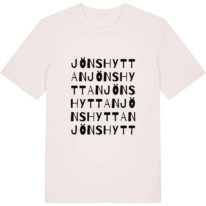 Jönshyttan ordlek t-shirt – t-shirt från PinShirt