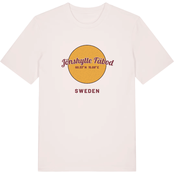Jönshytte fäbod cirkel t-shirt – t-shirt från PinShirt
