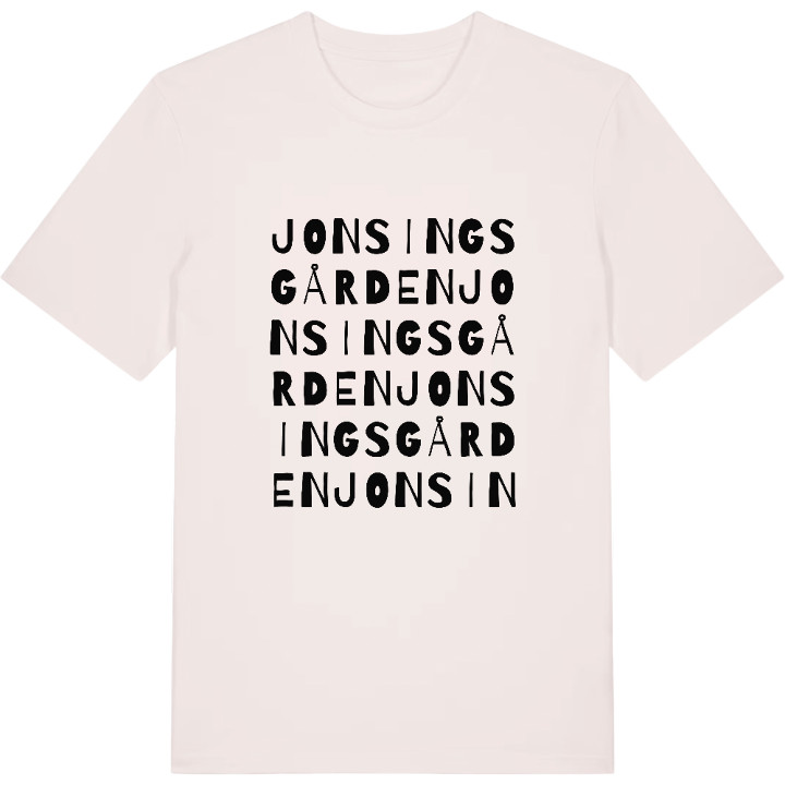 Jonsingsgården ordlek t-shirt – t-shirt från PinShirt