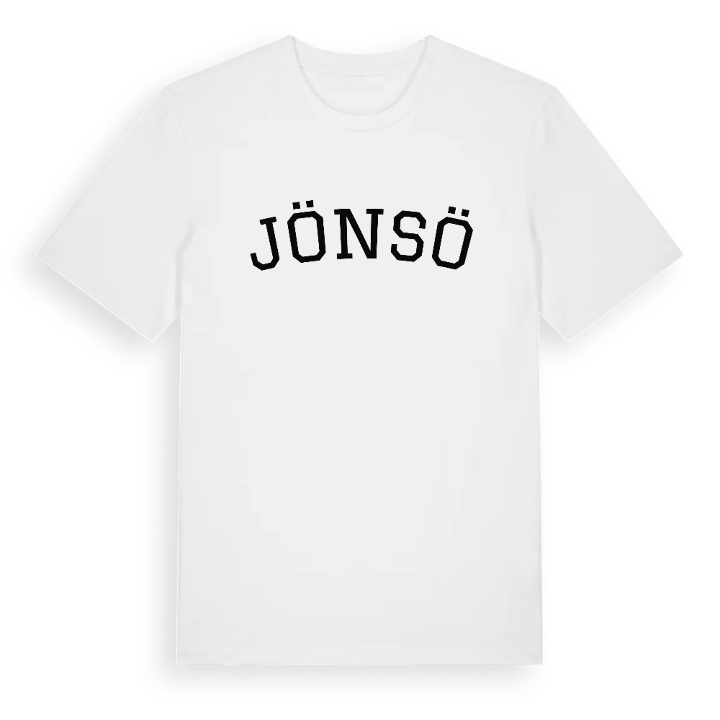 Jönsö böjd t-shirt – t-shirt från PinShirt