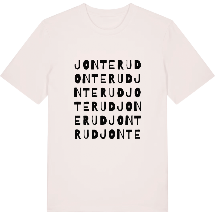 Jonterud ordlek t-shirt – t-shirt från PinShirt