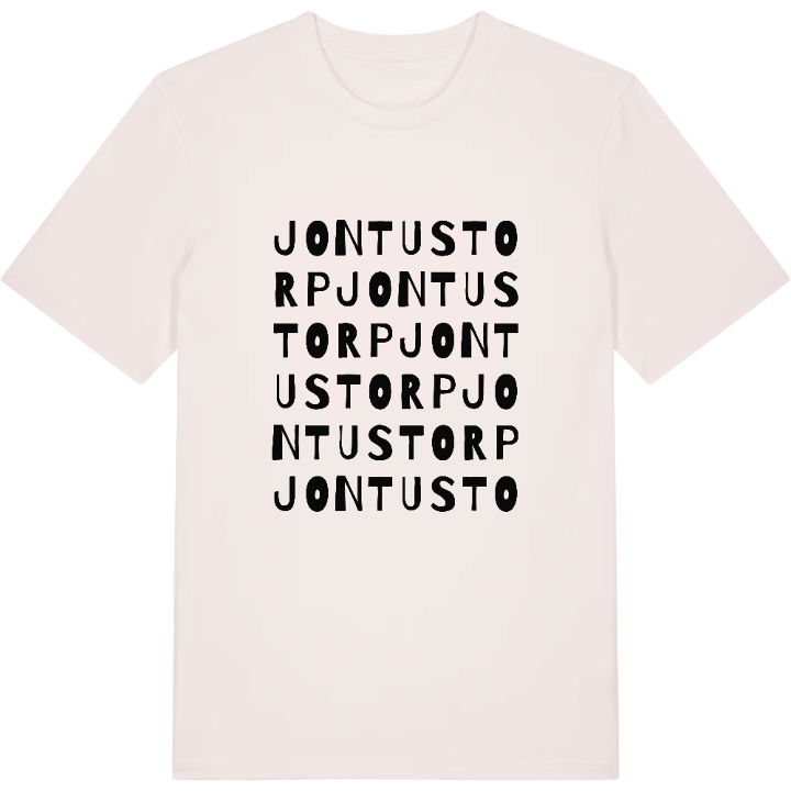 Jontustorp ordlek t-shirt – t-shirt från PinShirt
