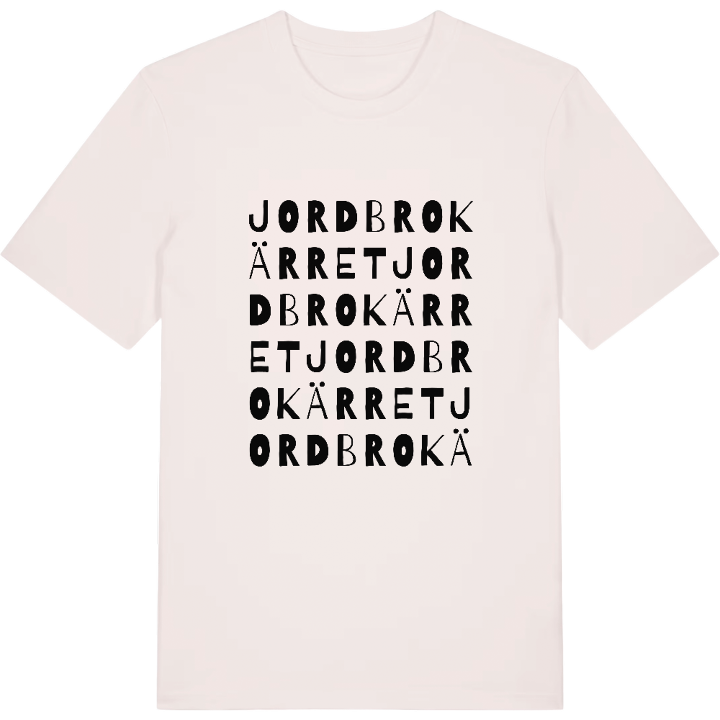 Jordbrokärret ordlek t-shirt – t-shirt från PinShirt