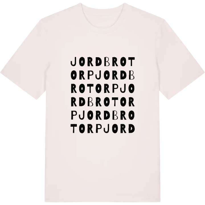 Jordbrotorp ordlek t-shirt – t-shirt från PinShirt