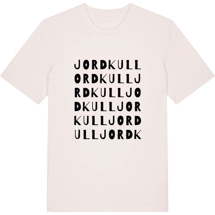 Jordkull ordlek t-shirt – t-shirt från PinShirt