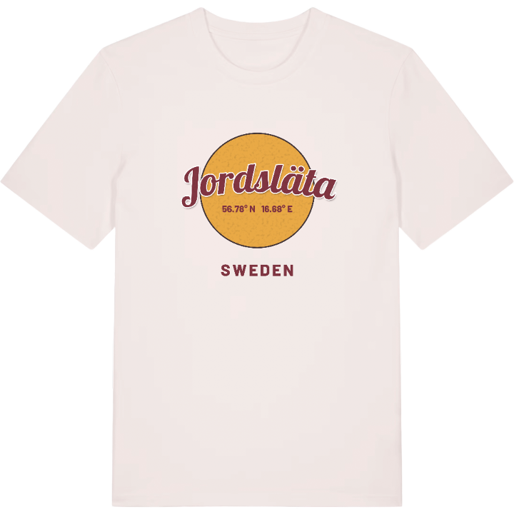 Jordsläta cirkel t-shirt – t-shirt från PinShirt
