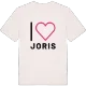 Jag älskar Joris t-shirt stort tryck