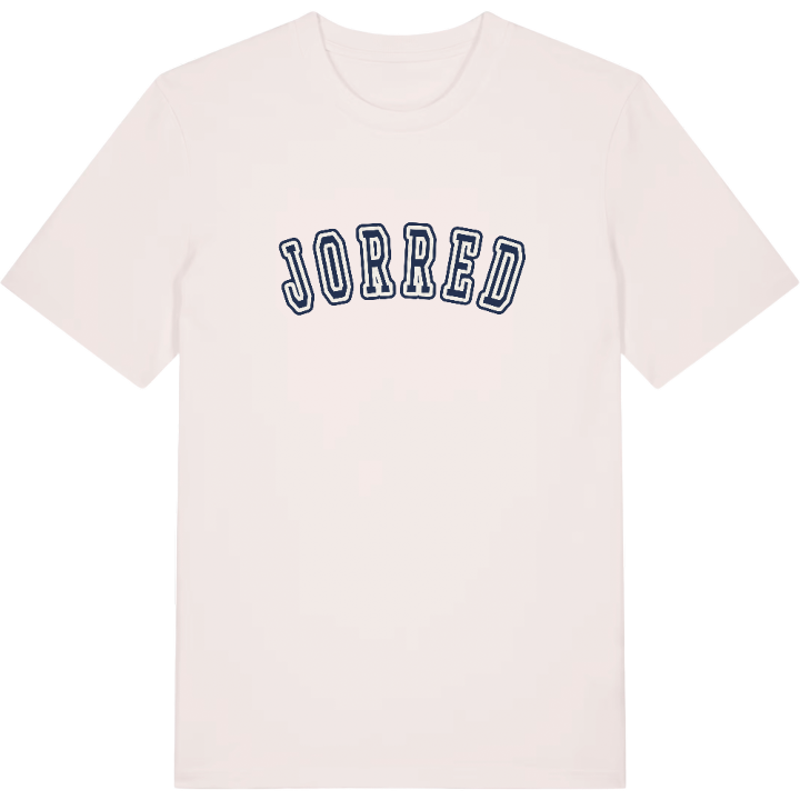 Jorred college t-shirt – t-shirt från PinShirt