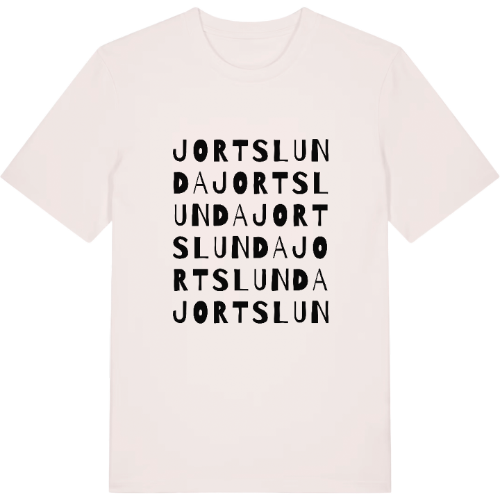 Jortslunda ordlek t-shirt – t-shirt från PinShirt