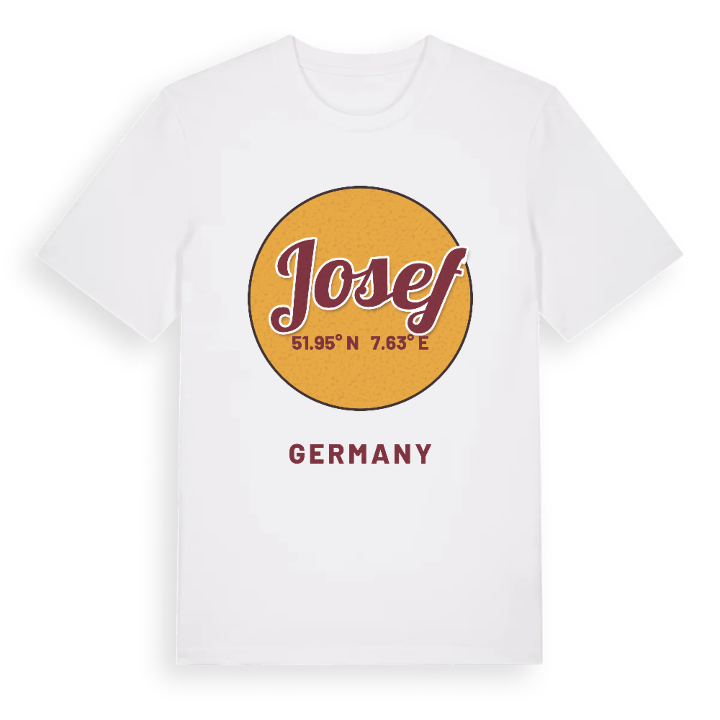 Josef cirkel t-shirt – t-shirt från PinShirt