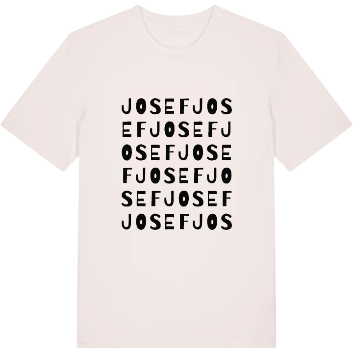 Josef ordlek t-shirt – t-shirt från PinShirt