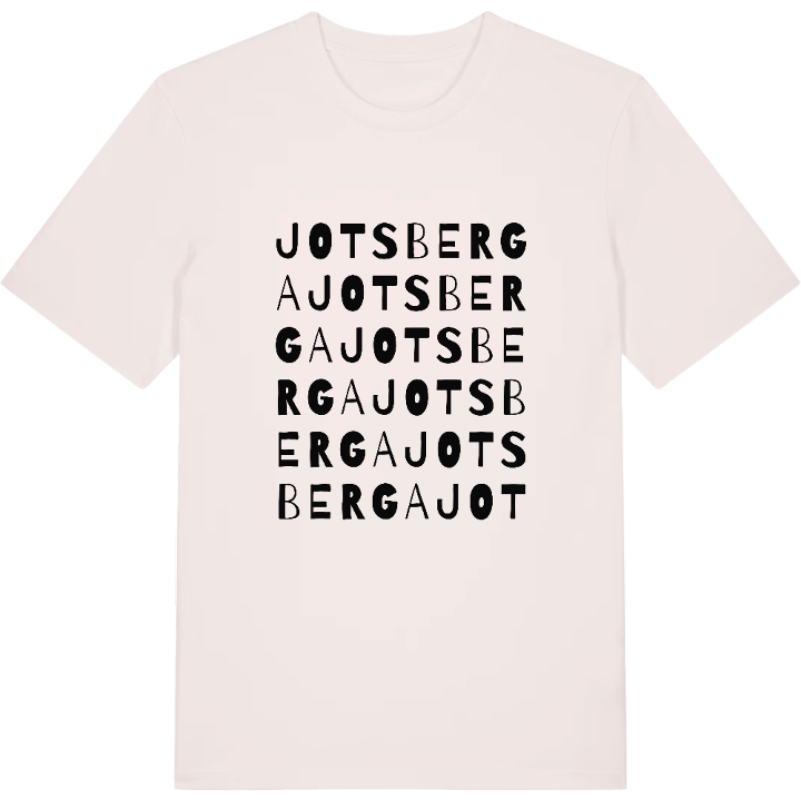 Jotsberga ordlek t-shirt – t-shirt från PinShirt
