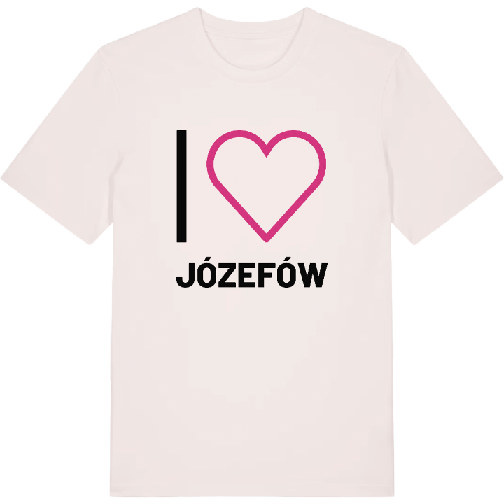 Jag älskar Józefów t-shirt stort tryck – t-shirt från PinShirt