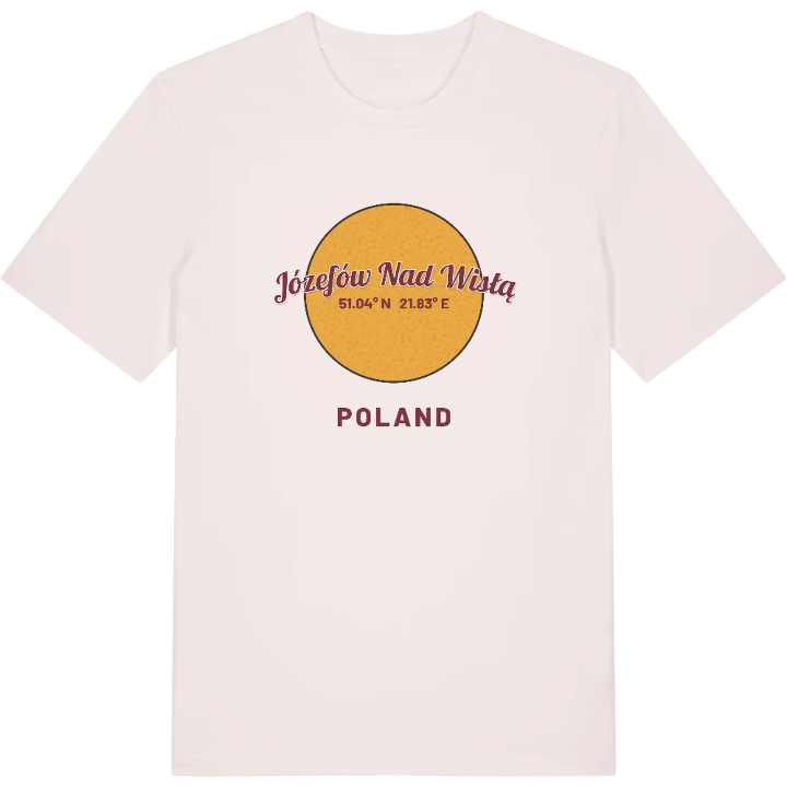 Józefów nad Wisłą cirkel t-shirt – t-shirt från PinShirt