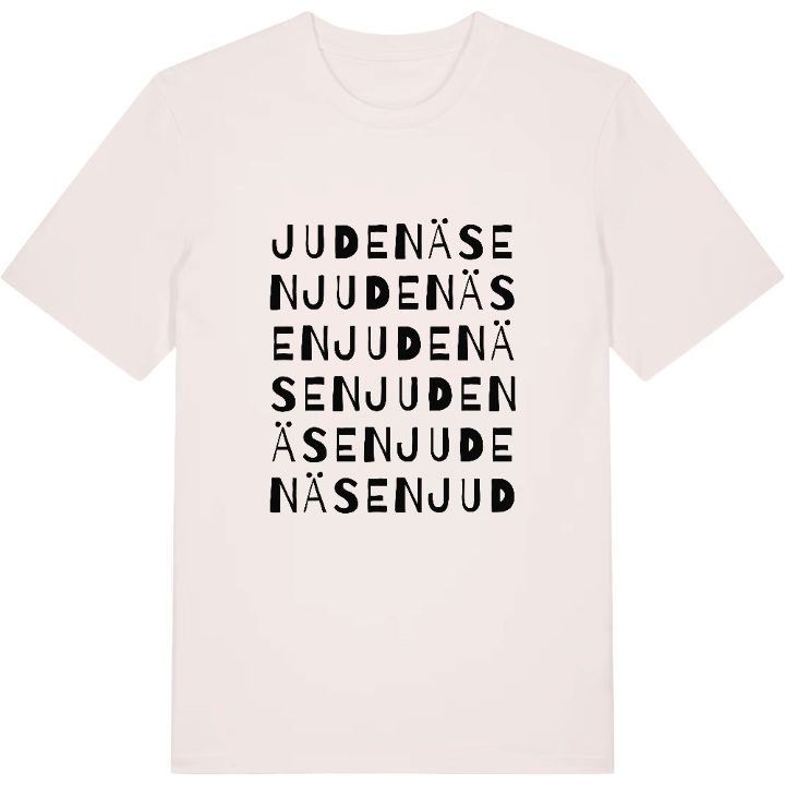 Judenäsen ordlek t-shirt – t-shirt från PinShirt