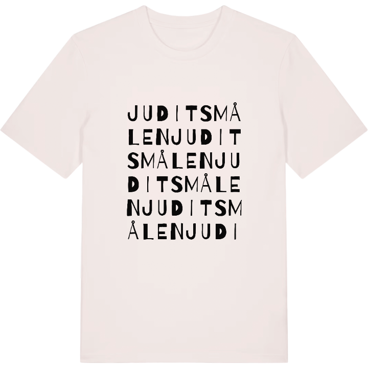 Juditsmålen ordlek t-shirt – t-shirt från PinShirt