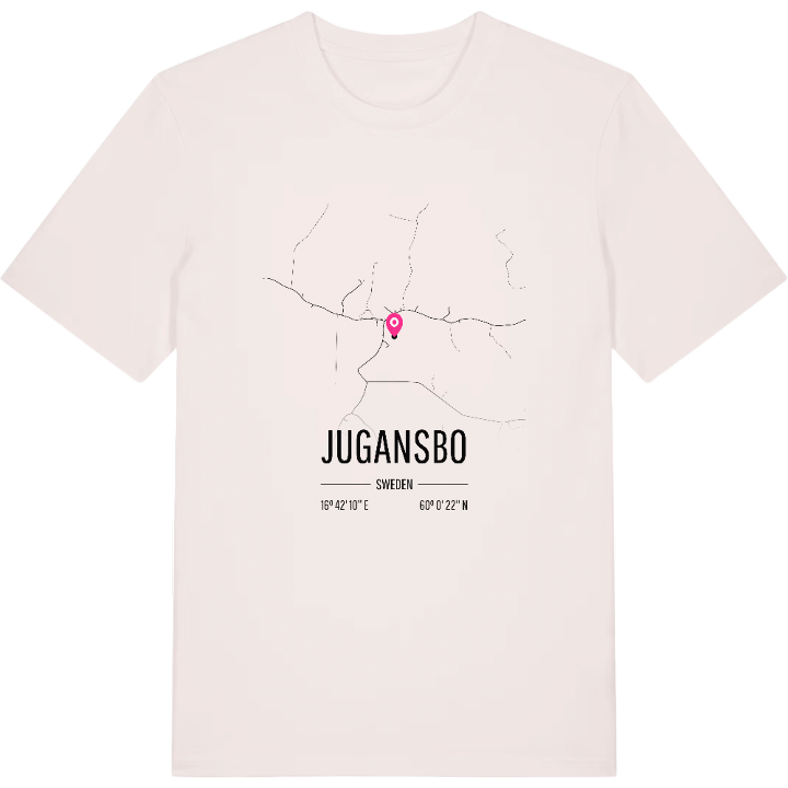 Jugansbo karta t-shirt – t-shirt från PinShirt