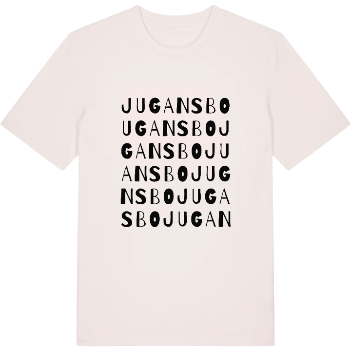 Jugansbo ordlek t-shirt – t-shirt från PinShirt
