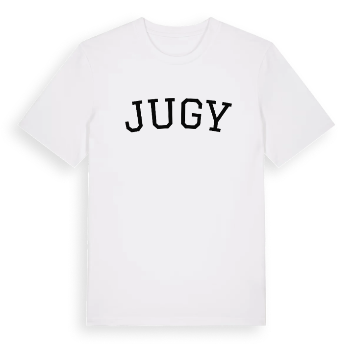Jugy böjd t-shirt – t-shirt från PinShirt