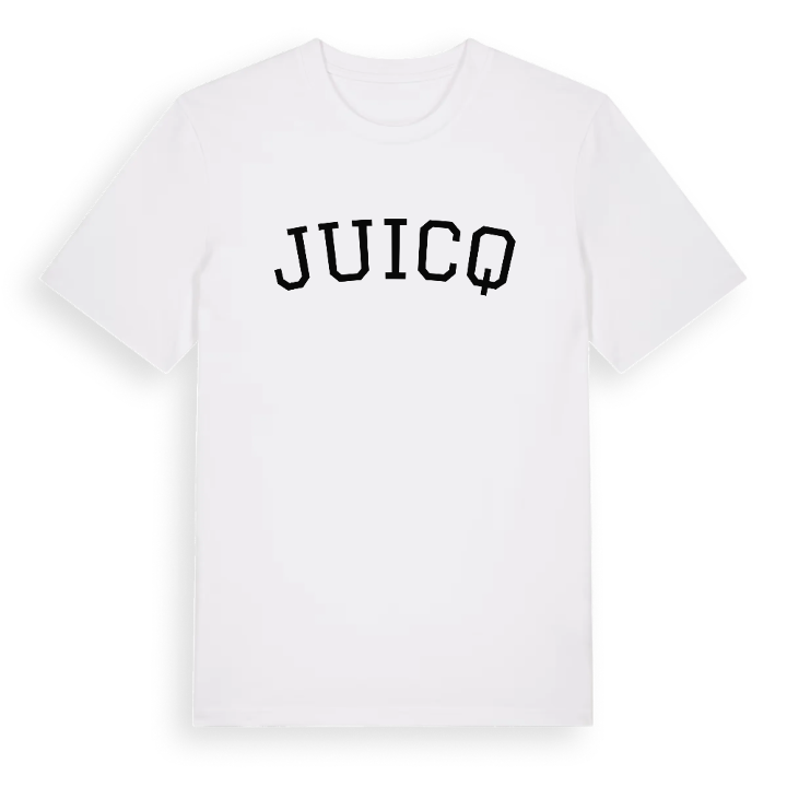 Juicq böjd t-shirt – t-shirt från PinShirt