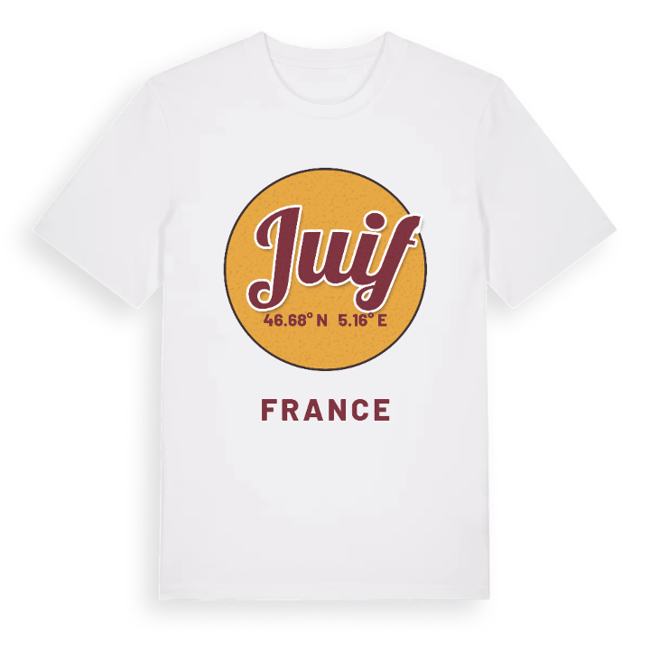 Juif cirkel t-shirt – t-shirt från PinShirt