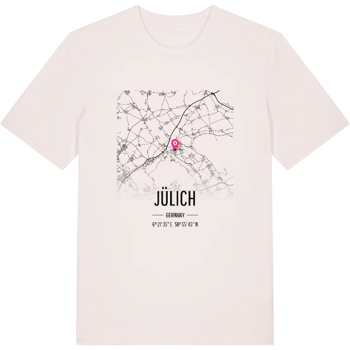 Jülich karta t-shirt – t-shirt från PinShirt