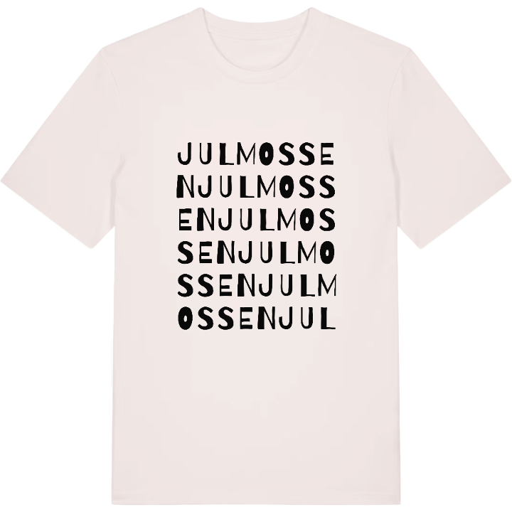 Julmossen ordlek t-shirt – t-shirt från PinShirt