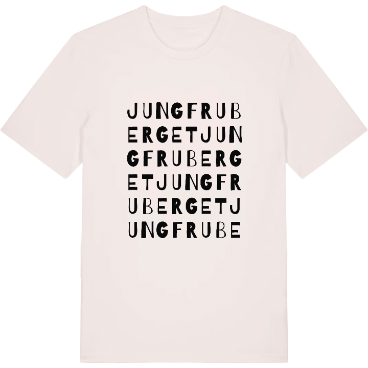 Jungfruberget ordlek t-shirt – t-shirt från PinShirt