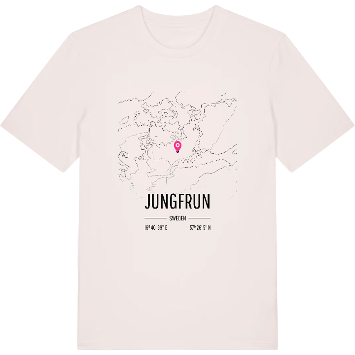 Jungfrun karta t-shirt – t-shirt från PinShirt