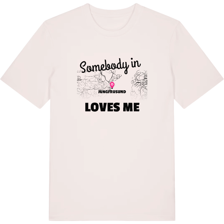 Någon i Jungfrusund älskar mig t-shirt – t-shirt från PinShirt