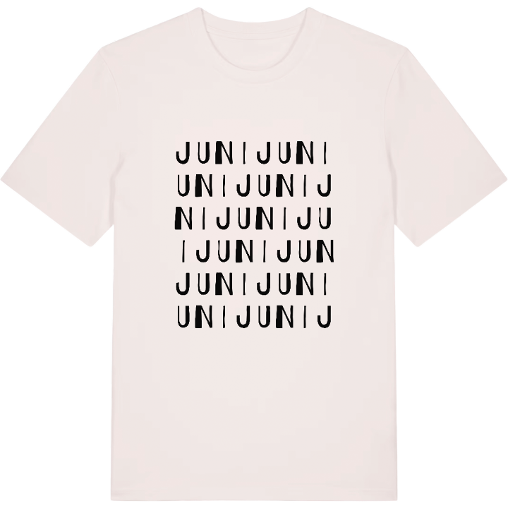 Juni ordlek t-shirt – t-shirt från PinShirt