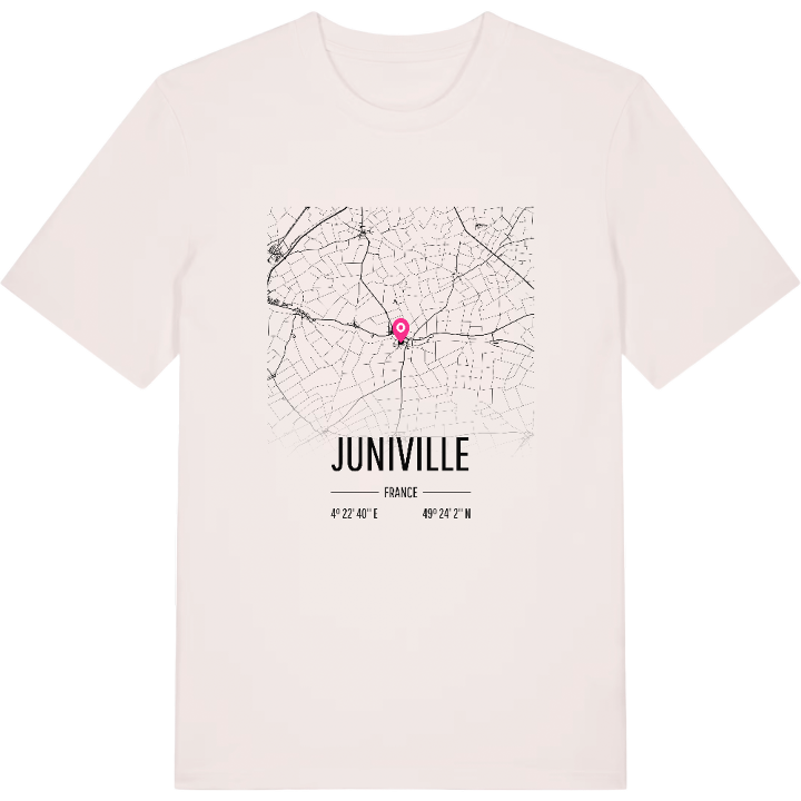 Juniville karta t-shirt – t-shirt från PinShirt