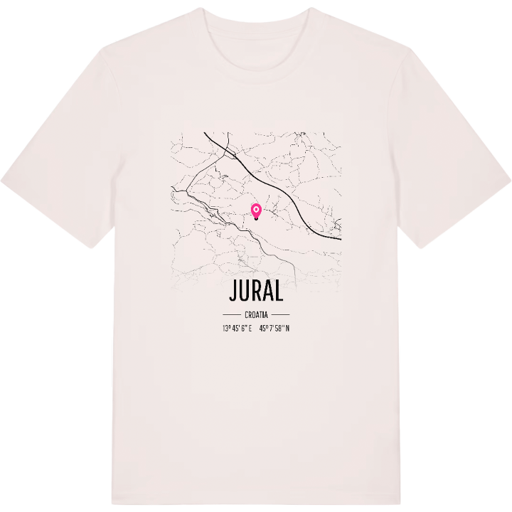 Jural karta t-shirt – t-shirt från PinShirt