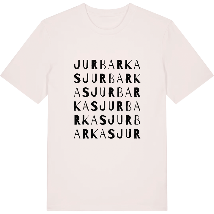 Jurbarkas ordlek t-shirt – t-shirt från PinShirt