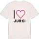 Jag älskar Jurki t-shirt stort tryck