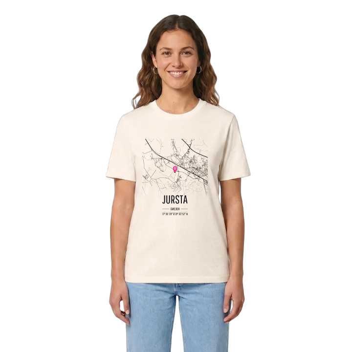 Jursta karta t-shirt – t-shirt från PinShirt