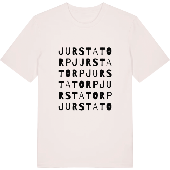 Jurstatorp ordlek t-shirt – t-shirt från PinShirt