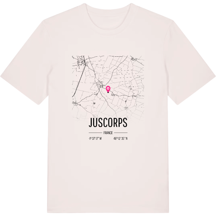 Juscorps karta t-shirt – t-shirt från PinShirt