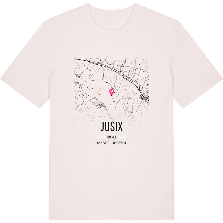 Jusix karta t-shirt – t-shirt från PinShirt
