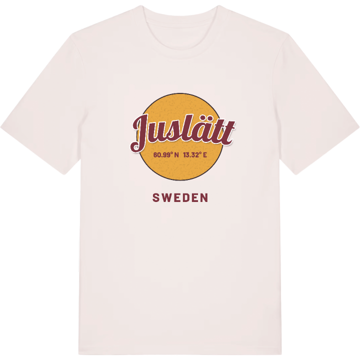 Juslätt cirkel t-shirt – t-shirt från PinShirt