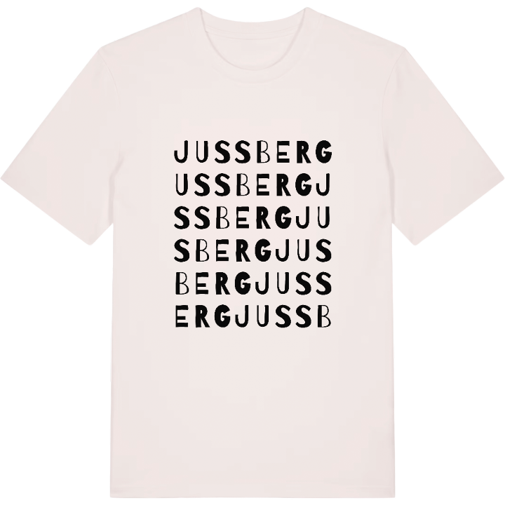 Jussberg ordlek t-shirt – t-shirt från PinShirt