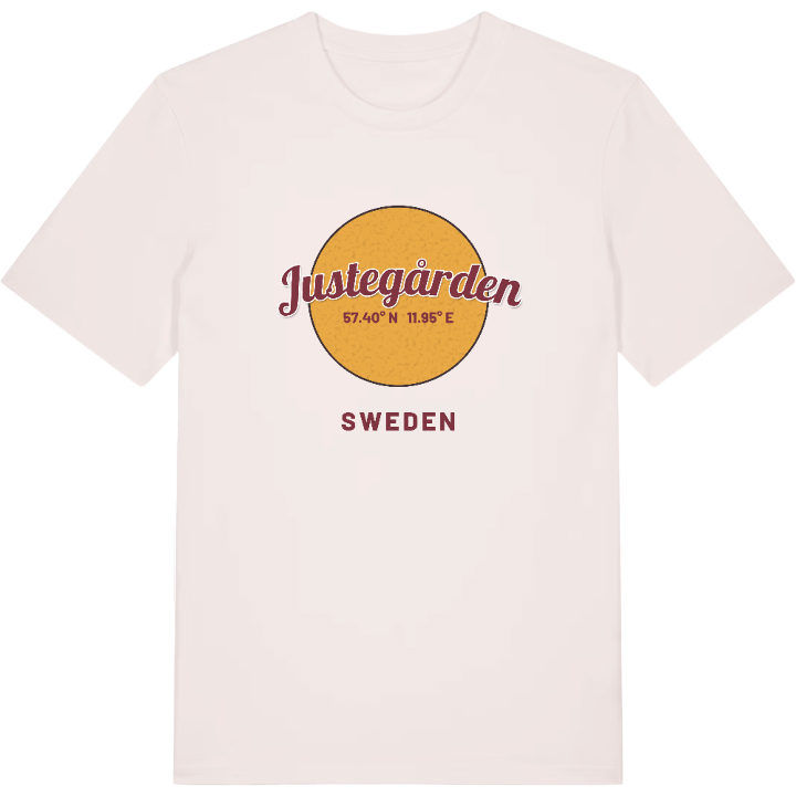 Justegården cirkel t-shirt – t-shirt från PinShirt