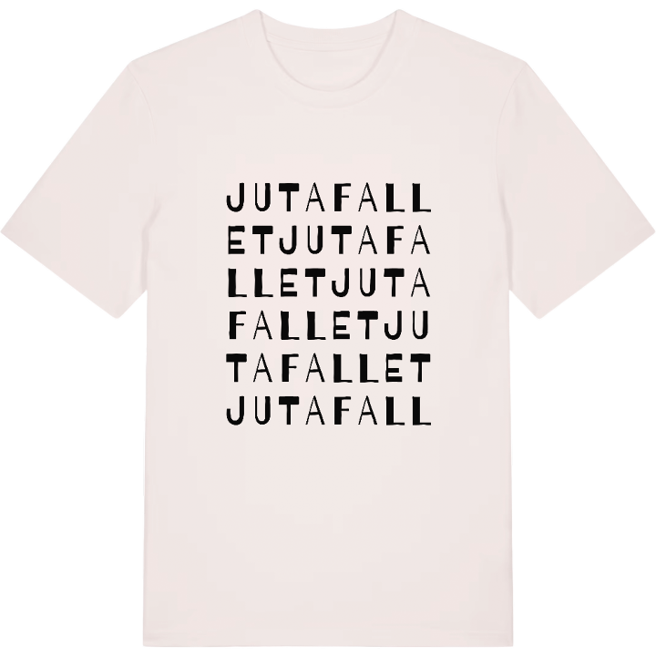 Jutafallet ordlek t-shirt – t-shirt från PinShirt