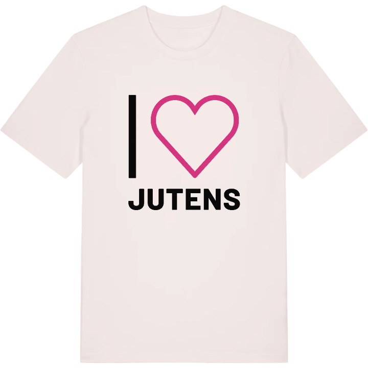 Jag älskar Jutens t-shirt stort tryck – t-shirt från PinShirt