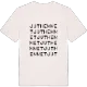 Juthemmet ordlek t-shirt