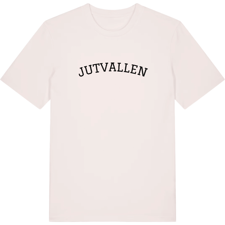 Jutvallen böjd t-shirt – t-shirt från PinShirt