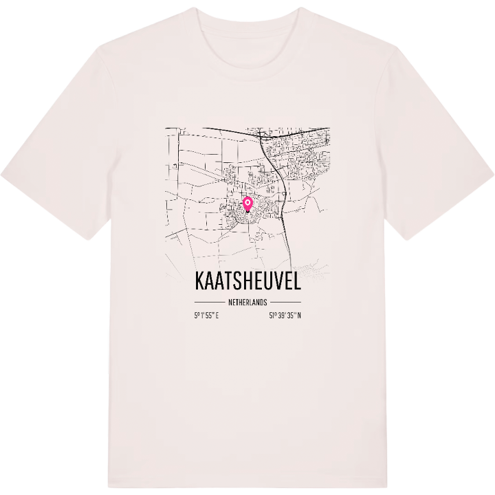 Kaatsheuvel karta t-shirt – t-shirt från PinShirt