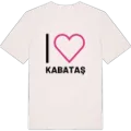 Jag älskar Kabataş t-shirt stort tryck